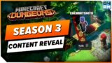Minecraft Dungeons NEW Season 3 Features – Enchantsmith, Tower & Free Mission Reveal
