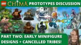 Minifigures and Cancelled Tribes: Lego LEGENDS OF CHIMA Cancelled Concepts and Prototypes!