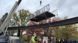 Minnesota Zoo Treetop Trail: First segment installed