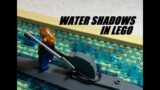 Mon Calamari Whale Rider as a Test for Water Shadows Technique in Lego!
