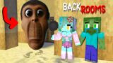 Monster School : OBUNGA vs Zombie Girl and Boy in Backrooms – Minecraft Animation