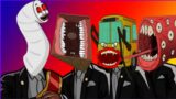 Monster Train Eater Vs Thomas the Train & Bus Eater Vs MegaHorn – Coffin Dance Song Meme Cover