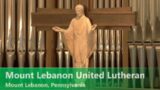 Mount Lebanon United Lutheran Church – Live Stream