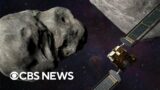 NASA's DART spacecraft crashes into asteroid in first planetary defense test | full video