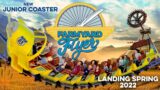 NEW FOR 2022 | Farmyard Flyer Rollercoaster at Paultons Theme Park