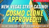 New Strip Casino Approved (Cosmo Clone?), NYNY's New Rooms Online, Bally's Update & Arena Pipedream?