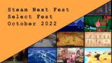 Next Fest Select Fest: October 22