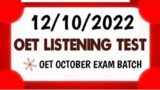OET 2.0 Listening Test With Answers 2022 /Test 670 OET Listening Sample Tests for Nurses/Doctors#OET