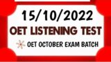 OET 2.0 Listening Test With Answers 2022 /Test 680 OET Listening Sample Tests for Nurses/Doctors#OET