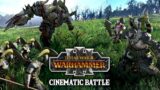 Ogre Tribe vs Cathay Caravan vs Beastmen Warherd [Total War Warhammer 3] [Cinematic Battle]