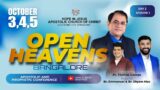 Open Heavens Bangalore 2022 – Day 2 & Session 1 | Pr Thomas George | Br Emmanuel KB | Br Shyam Mac