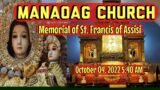 Our Lady Of Manaoag Live Mass Today – 5:40 AM October 04, 2022