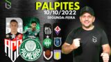 PALPITES DE FUTEBOL PARA HOJE 10 10 2022+ BILHETE PRONTO (SEGUNDA) | Boleiros Tips