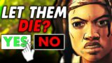 Picking every bad option in The Walking Dead: Michonne