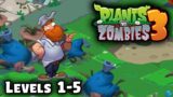 Plants vs Zombies 3 Beta October 2022 | Levels 1-5