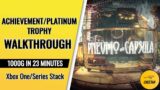 Pnevmo-Capsula – Achievement / Platinum Trophy Walkthrough (1000G IN 23 MINUTES) Xbox One/XSX Stack