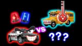 Police Car Siren VS School Bus Horn | The Troublemaker is Punished | Meme Sound Variations