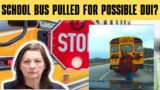 Police Chase Down School Bus Driver For Possible DWI