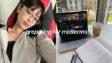 Preparing for MIDTERMS: Study routine, organization, note-taking tips (+free Notion template!)