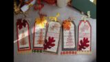 Pt 2 Stash Building Tags / Fall or Autumn Tags For Junk Journals  / Mass Making