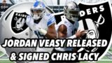 Raiders News : Raiders Released WR Jordan Veasy & Signed WR Chris Lacy