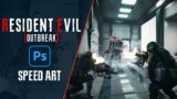 Resident Evil Outbreak Photoshop Speed Art