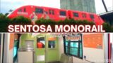 Riding Sentosa Express Red Monorail Inbound | VivoCity to Beach
