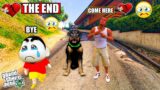 SHINCHAN LEFT FRANKLIN AND CHOP IN GTA 5 Emotional Video THE END