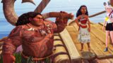 Sailing with Moana in Disney Dreamlight Valley