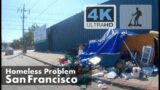 San Francisco’s Homeless Camps |4K UHD escooter Tour