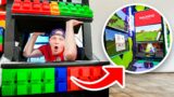 Secret Hidden Staircase To Gaming Fort!