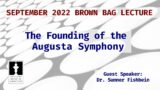 September 2022 Brown Bag History Lecture
