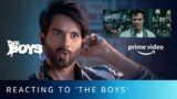 Shahid Kapoor Reacts To 'The Boys' | Amazon Prime Video