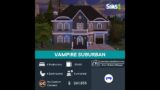 Sims 4 Build: Vampire Suburban