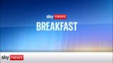 Sky News Breakfast: Energy bills rise yet again for millions of households