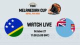 Solomon Islands v Fiji | Full Basketball Game | FIBA Melanesian Basketball Cup 2022