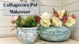 Spring and Summer Planter and Porch Ideas With DIY Paint | Painted Terracotta Waste Not Wednesday
