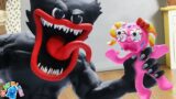 Strongest Muscular Venom Huggy! Crazy Symbiote and Strongest Monster | Game Parody by Clay Mixer