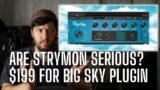 Strymon Released a Big Sky Plugin….Is it Worth $199?