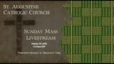 Sunday Mass Livestream – 30th Sunday in Ordinary Time (Oct. 23, 2022)