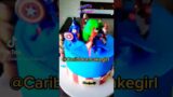 Super heros to the rescue cake