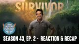 Survivor 43 Episode 2 Live Recap And Reaction From Snuffing Torches