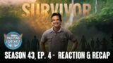 Survivor 43 Episode 4 Live Recap And Reaction From Snuffing Torches
