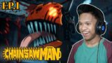 THE BLOOD AND GORE STUFF!! | Chainsaw Man Episode 1 Reaction