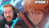 THE MOMENT WE WAITED YEARS FOR! BLEACH: THOUSAND-YEAR BLOOD WAR EPISODE 1 REACTION!