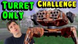 TURRET ONLY Mars Challenge! How Much Damage? War Robots Gameplay WR