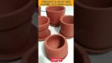 Terracotta Fancy Mini Pot | part 70 | #handicraft #clayart #pottery #viralshorts #trendingshorts