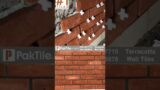 Terracotta Wall Tiles #tiles #walltiles #tilesdesign #terracottatiles #bricktiles #claytiles #brick