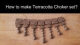 #Terracottajewellerymaking | How to make Terracotta choker set? | #chokerset
