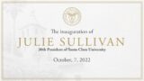 The Inauguration of the 30th President of Santa Clara University